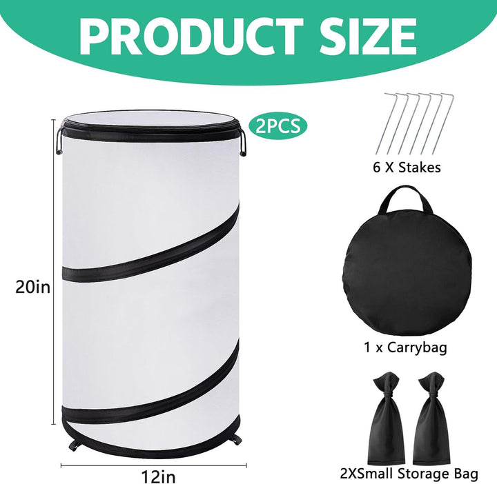 Collapsible Laundry Hamper with Carrying Bag Bowlift