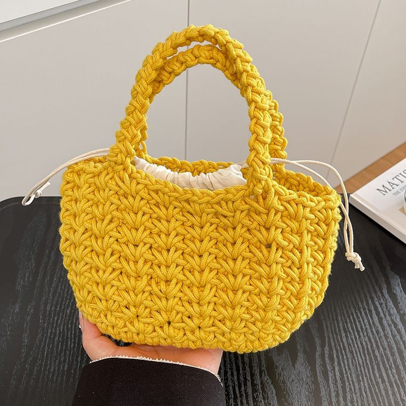 Handmade crochet handbag Bowlift