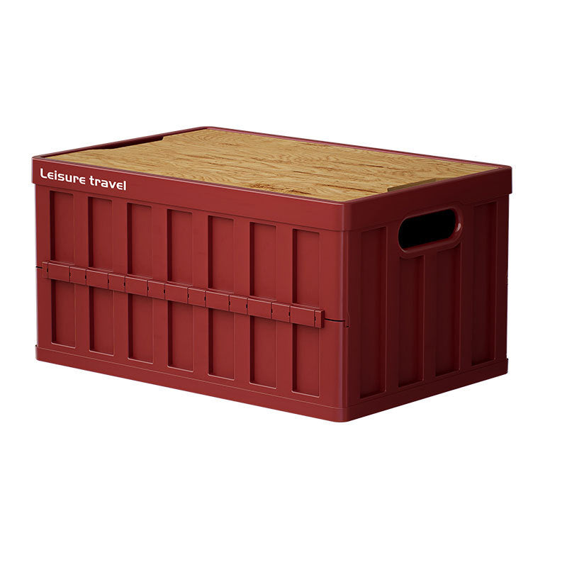 Unisex practical storage box with wooden lid Bowlift