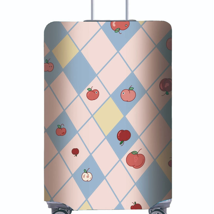 Women's Hard Shell Suitcase with Modern Geometric Design Bowlift