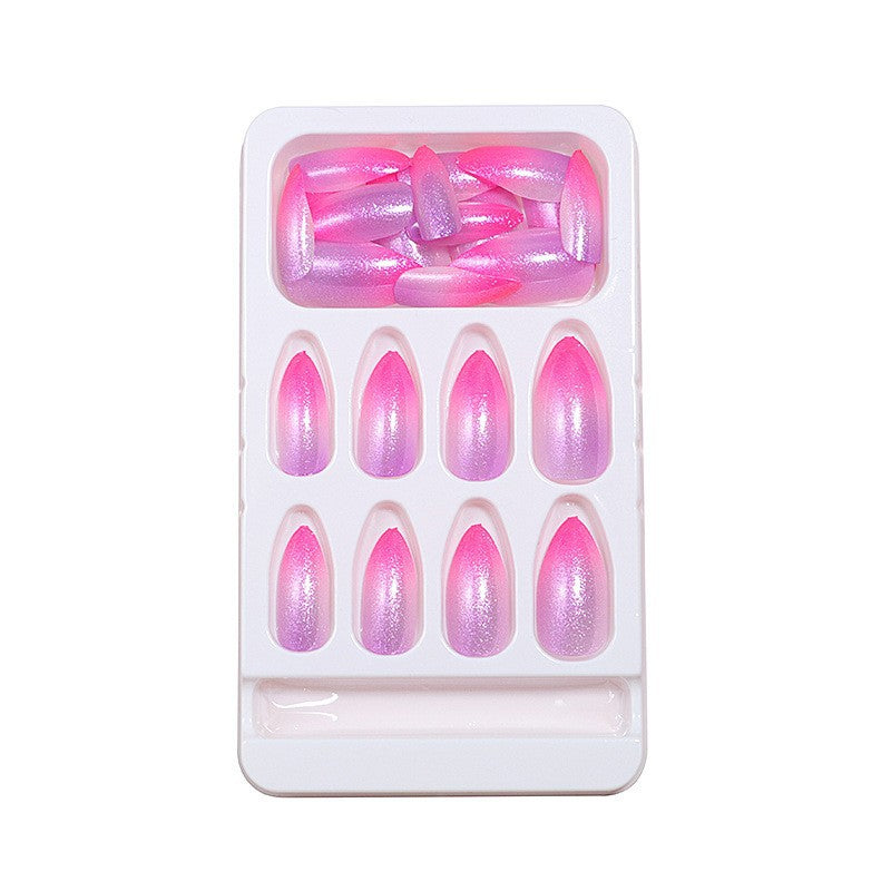Premium Glossy Design Press-On Nails Bowlift