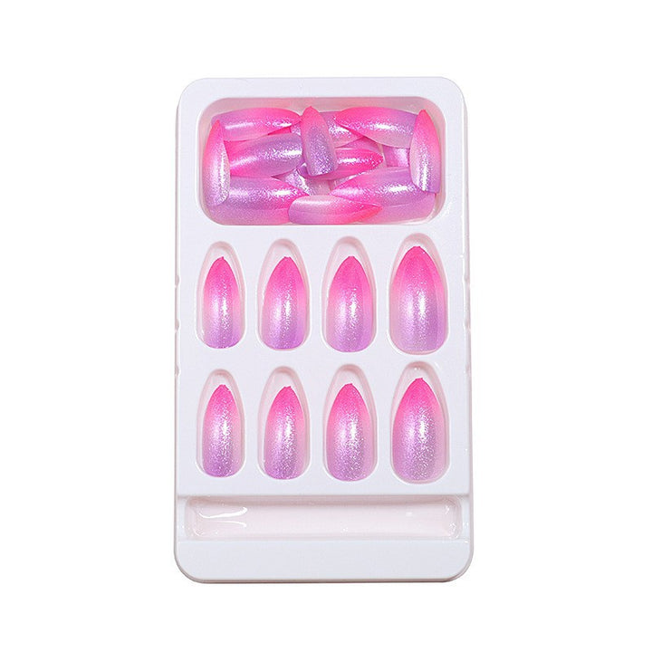 Premium Glossy Design Press-On Nails Bowlift