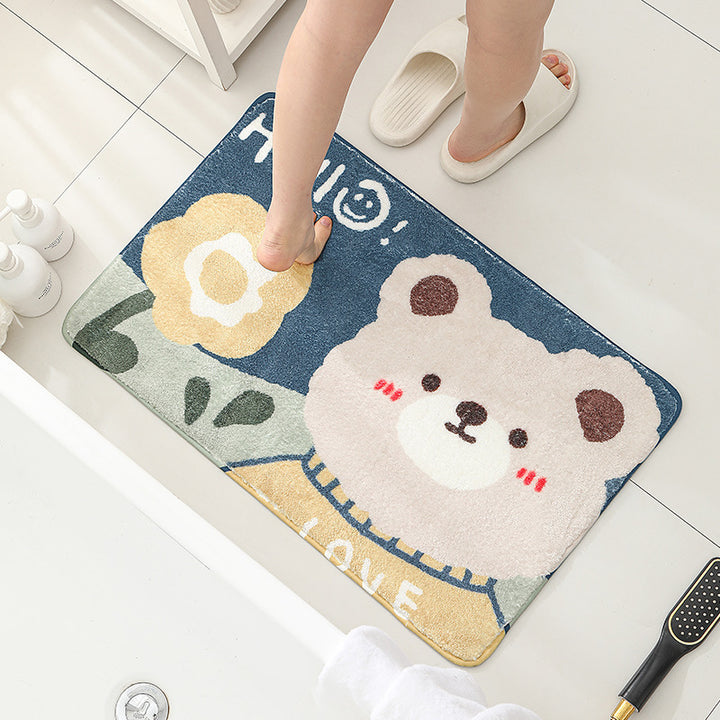 Children's Decorative Bath Mat Bowlift