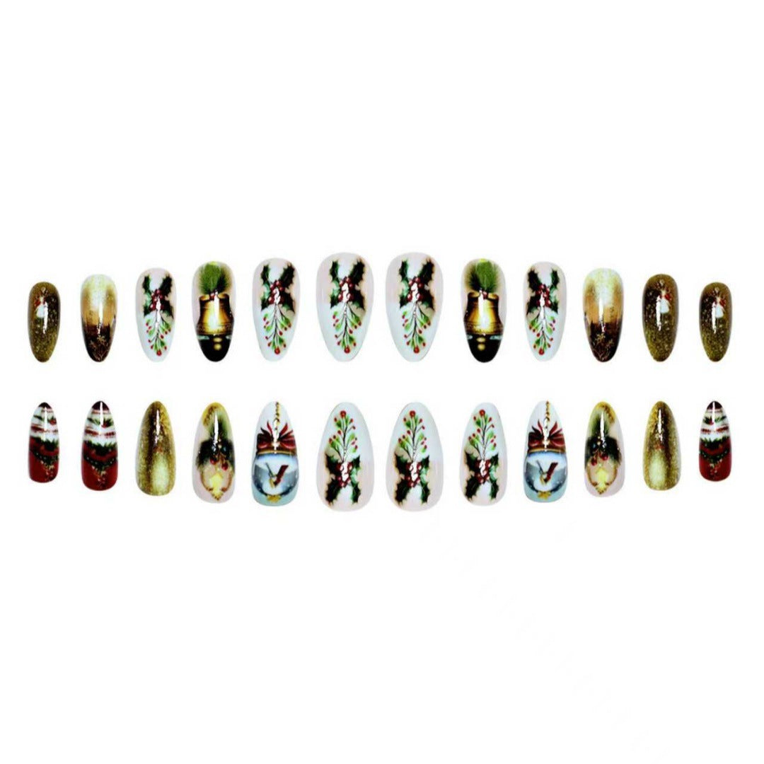 Festive Nail Art Wraps Bowlift