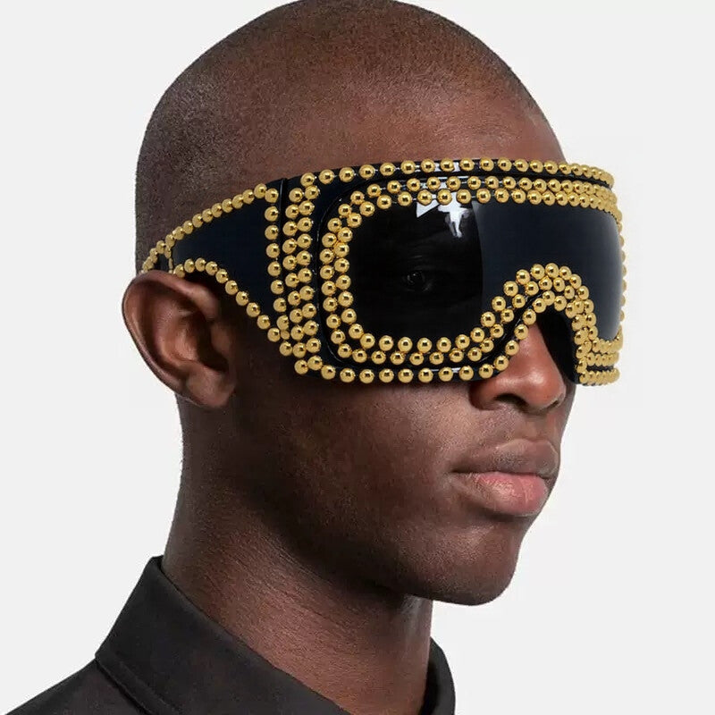 Women's fashionable ski goggles with unique stud design Bowlift