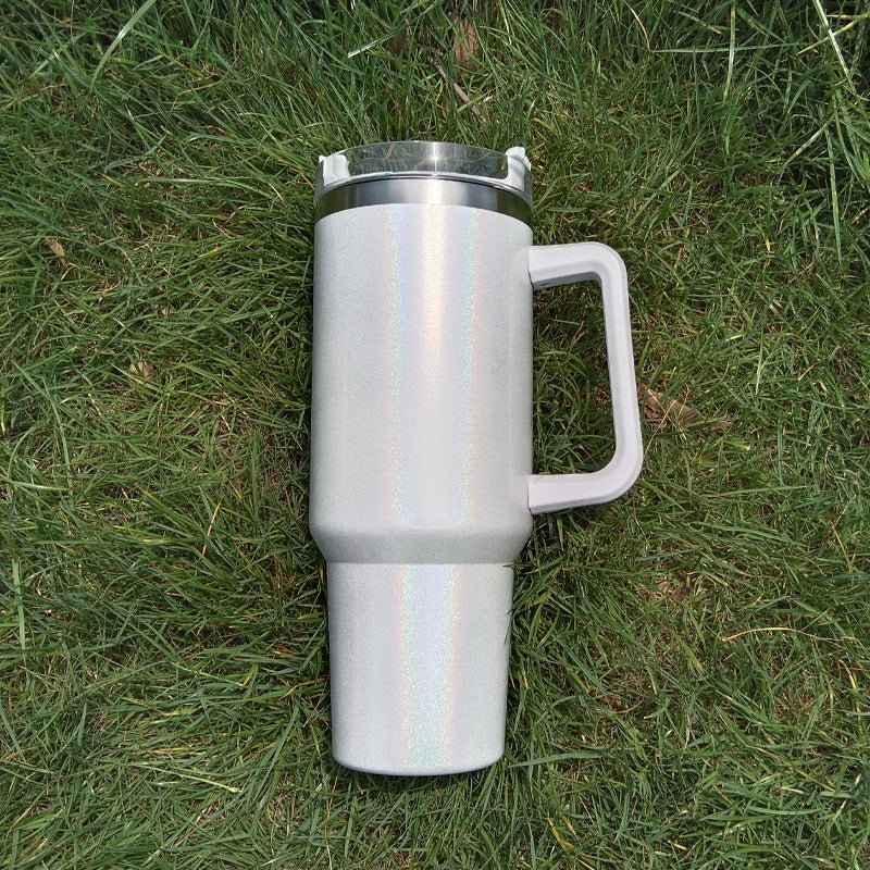 Women's insulated coffee cup with ergonomic handle Bowlift