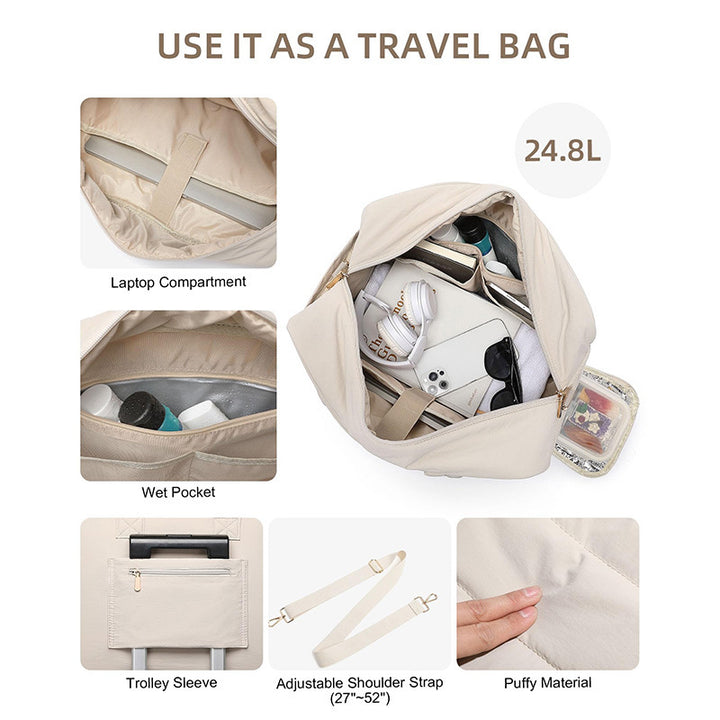 Insulated Lunchbox Bag with Separate Storage Compartment Bowlift