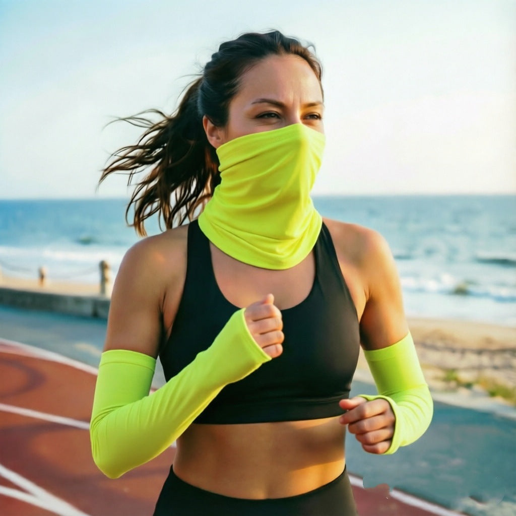 Women's functional sports neck scarf Bowlift
