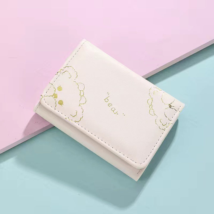 Cute Bear-Themed Cardholder Bowlift