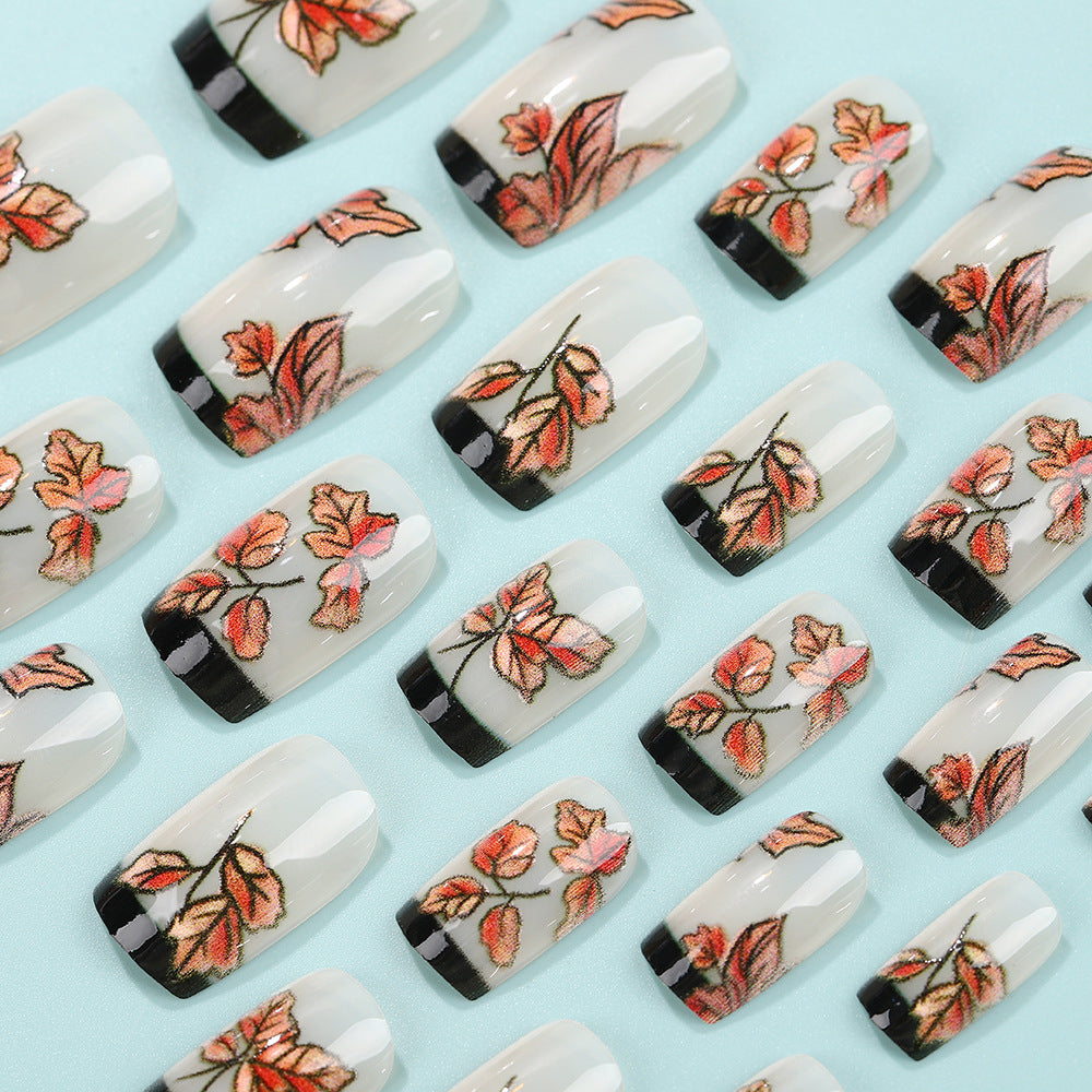 Artificial nails in artistic floral design Bowlift