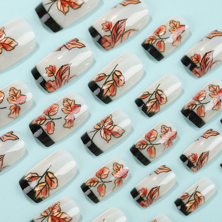 Artificial nails in artistic floral design Bowlift