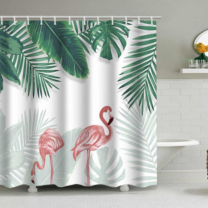 Tropical Paradise Shower Curtain Bowlift
