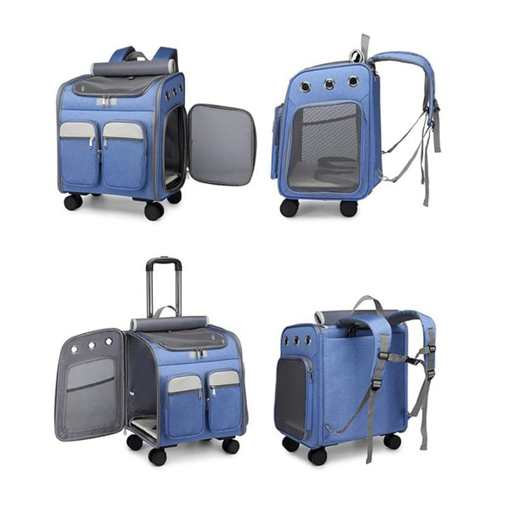 Multifunctional travel bag with practical trolley system Bowlift
