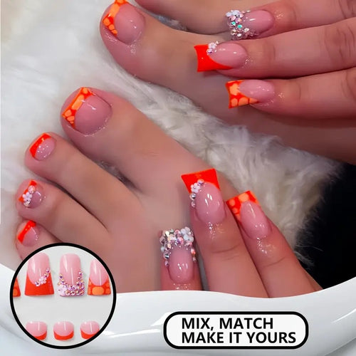 Stylish Glamour Nail Set Bowlift