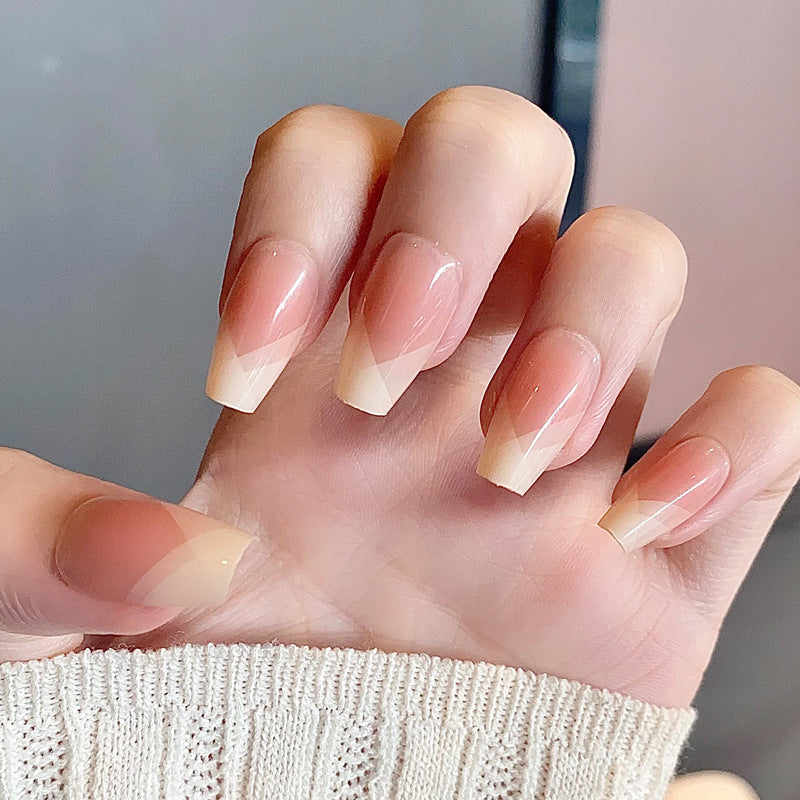 Stylish Press-On Nail Tips with Leopard Design Bowlift