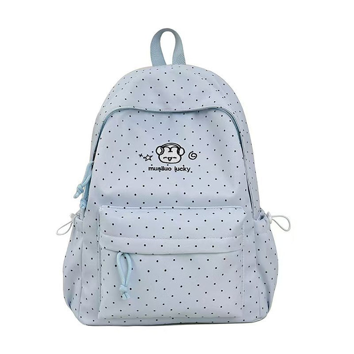 Polka Dot Design Backpack Bowlift