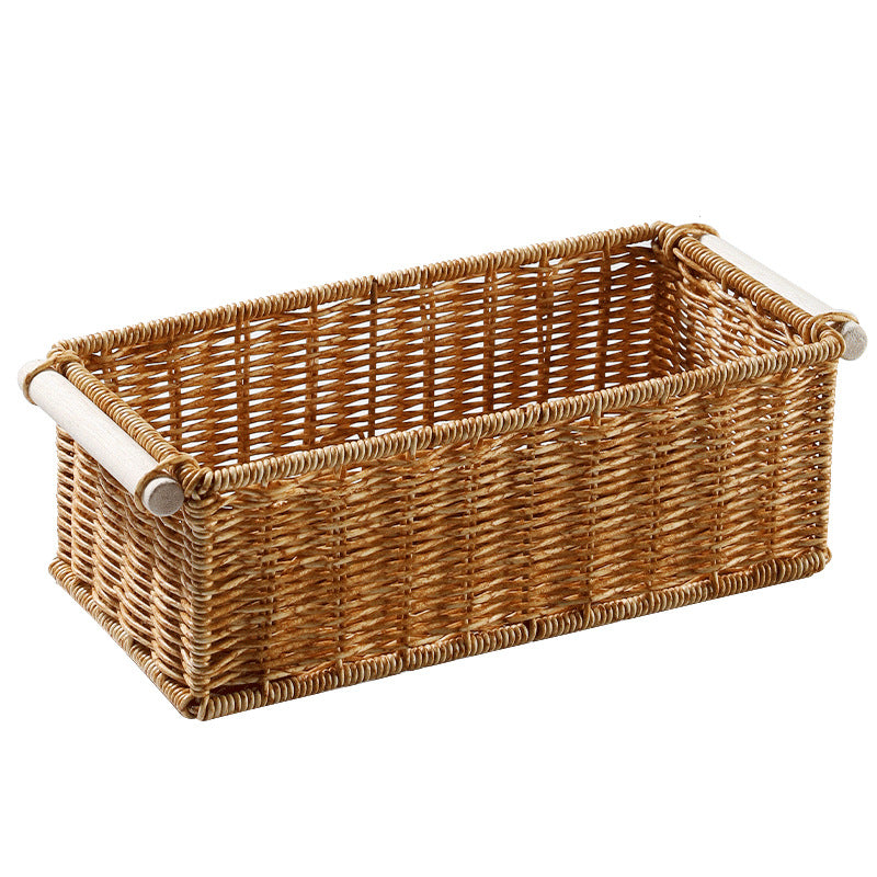 Rectangular Woven Storage Caddy Bowlift