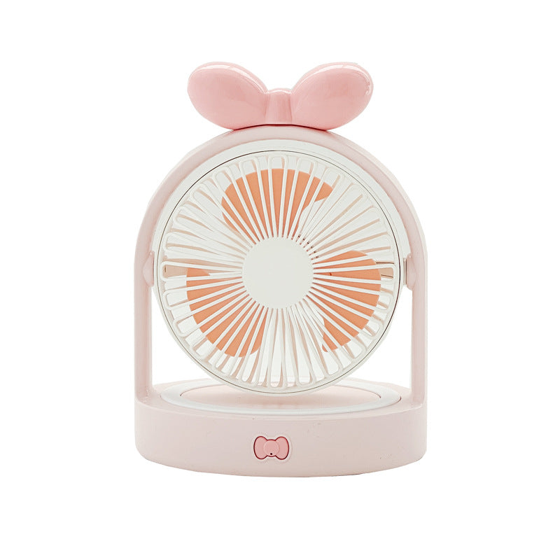 Ladies Portable Mini Fan with Cute Design Bowlift