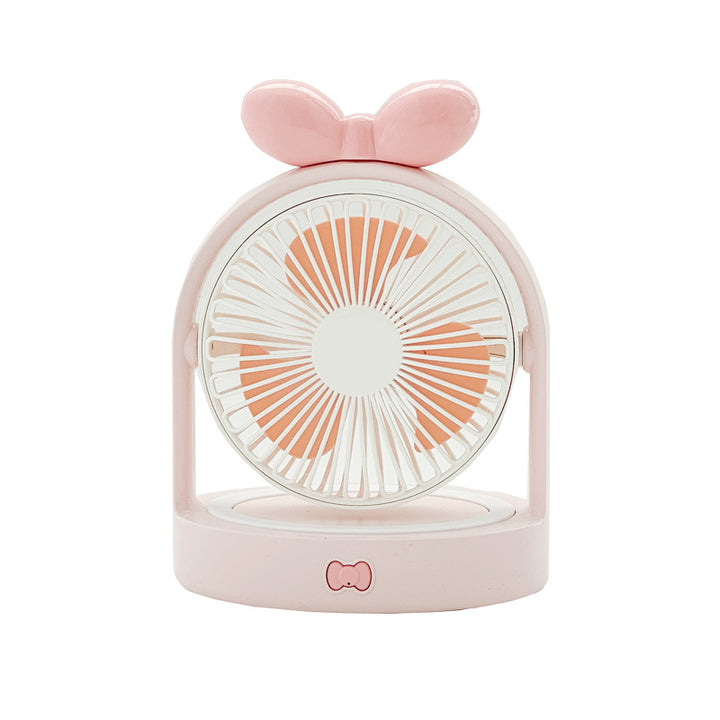 Ladies Portable Mini Fan with Cute Design Bowlift