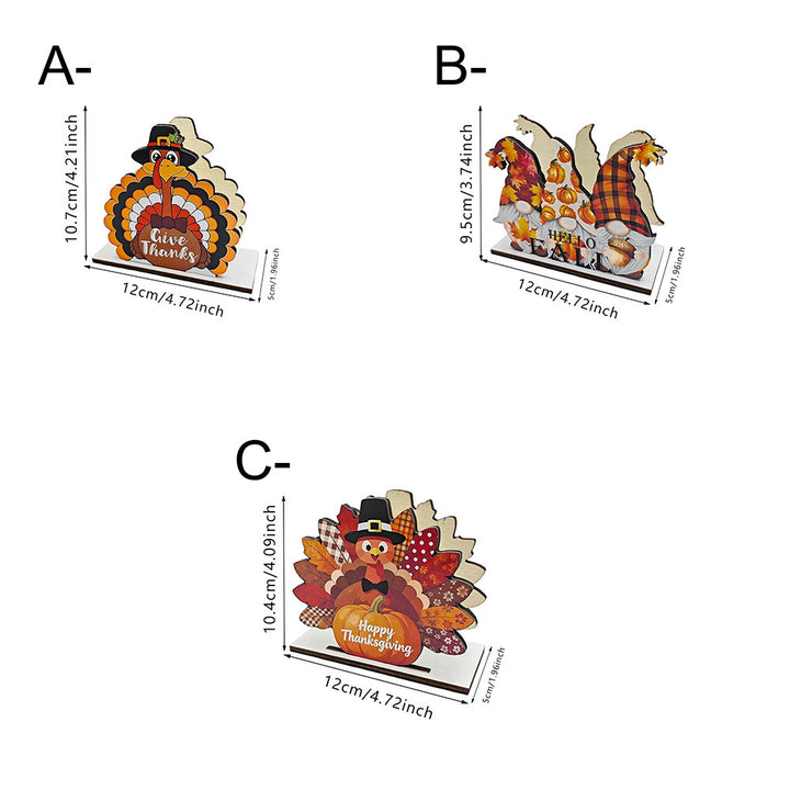 Decorative figure Thanksgiving Turkey Bowlift