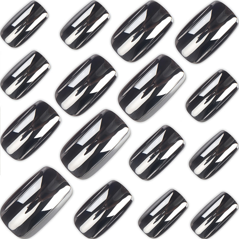 Elegant Metallic Press-On Nails Bowlift