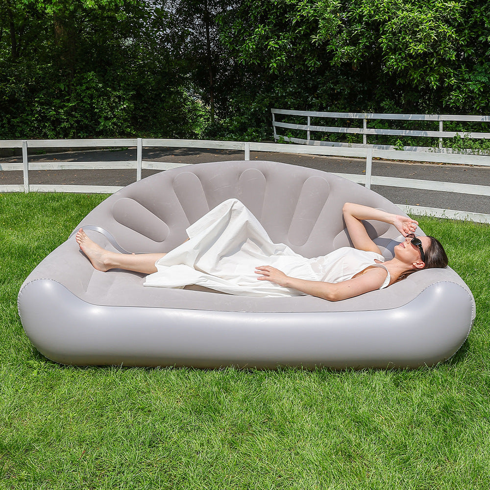 Women's Inflatable Sofa with Ergonomic Shape Bowlift