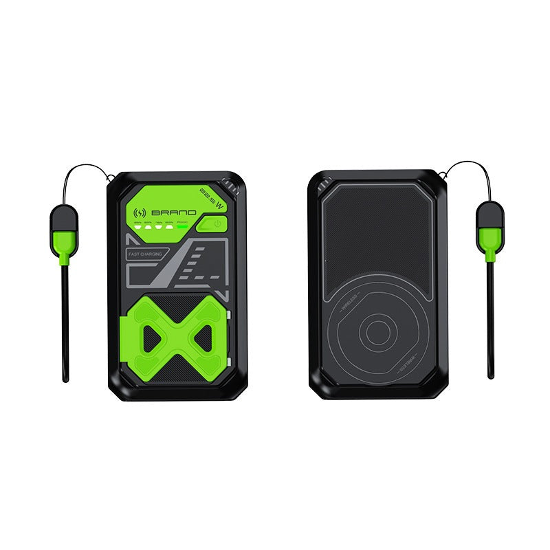 Portable power bank with multifunctional charging concept and ergonomic design Bowlift