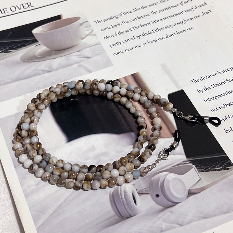 Beaded Eyewear Chain Holder Bowlift