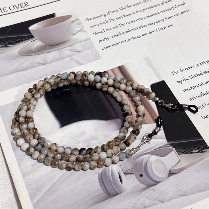 Beaded Eyewear Chain Holder Bowlift