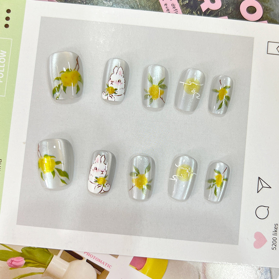 Artful nail tips with cheerful fruit designs Bowlift