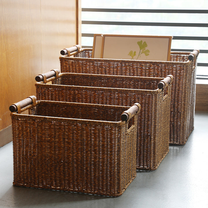 Natural Fiber Storage Basket Bowlift