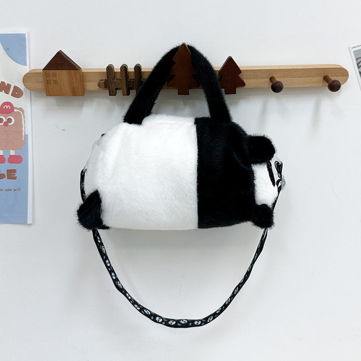 Plush Handbag in Panda Design Bowlift