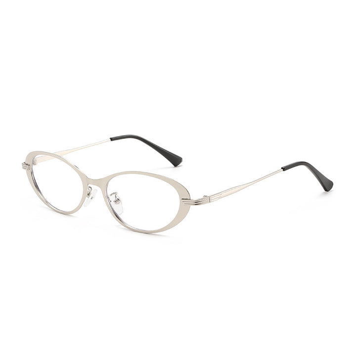Contemporary Oval Frame Sunglasses Bowlift