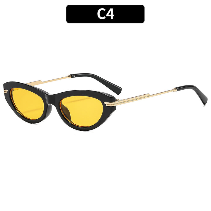 Cat-Eye Frame Sunglasses