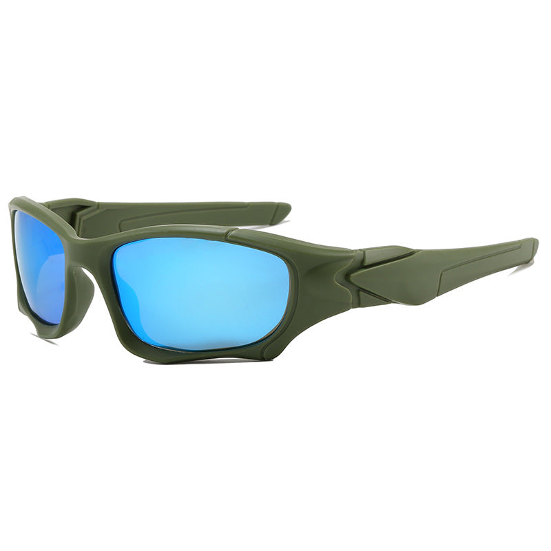 Performance Wraparound Polarized Sunglasses with UV Protection Bowlift