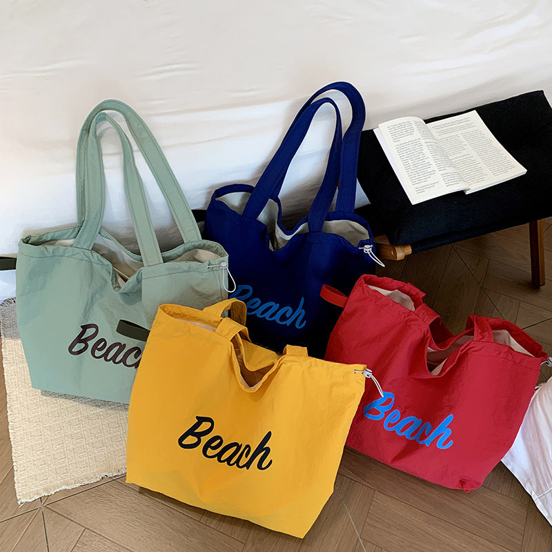 WoSpacious Beach Tote Bag Bowlift