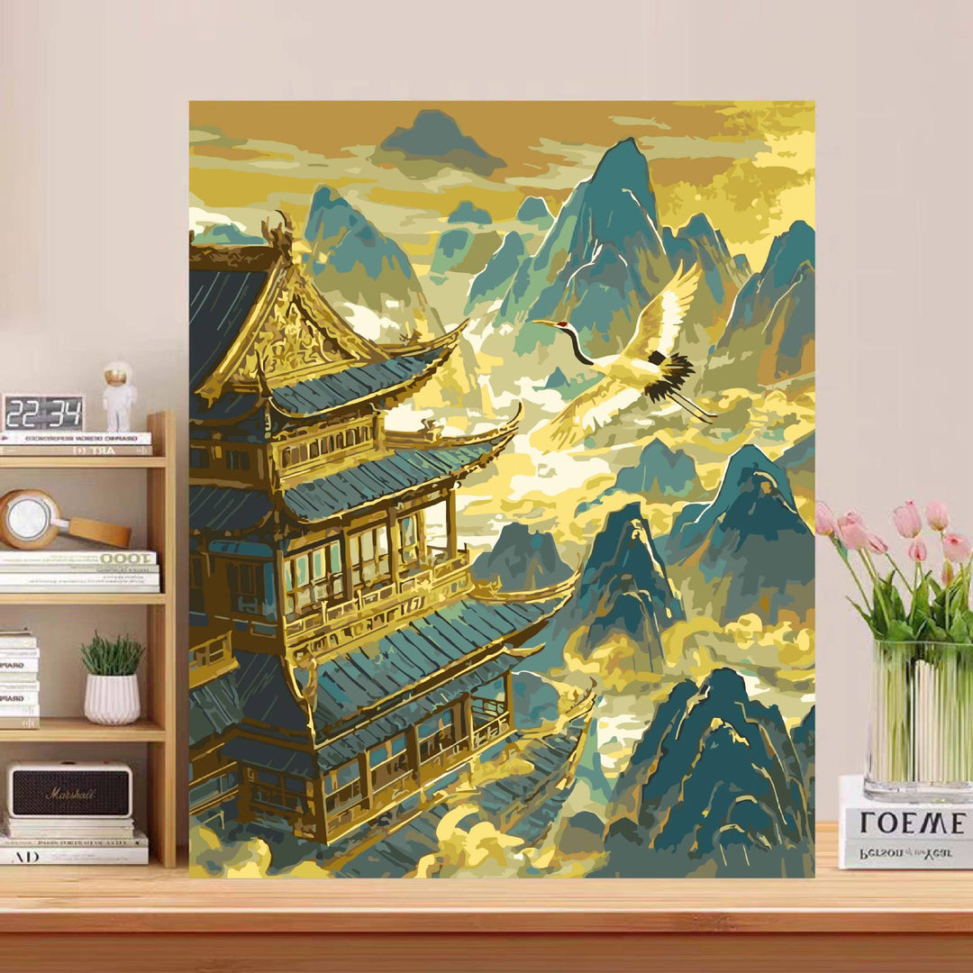 Majestic Landscape Canvas Art Print Bowlift