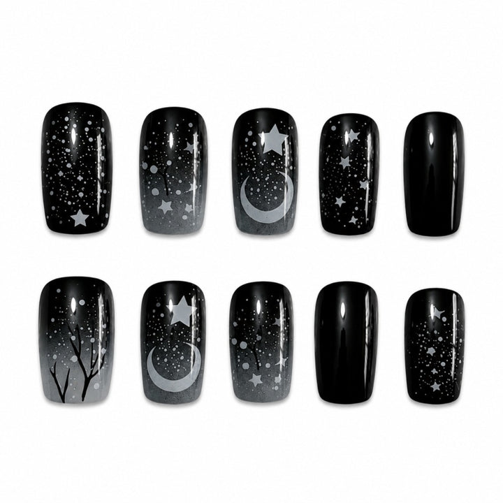 Chic Almond-Shaped Press-On Nail Set Bowlift