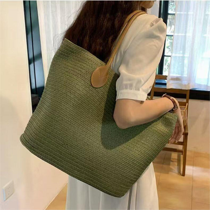 Tote bag made of structured fabric Bowlift