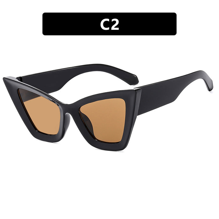 Ladies trendy cat-eye sunglasses with durable design and UV protection Bowlift