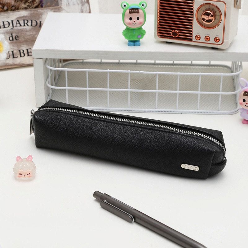 Elegant Leather Pencil Case Bowlift