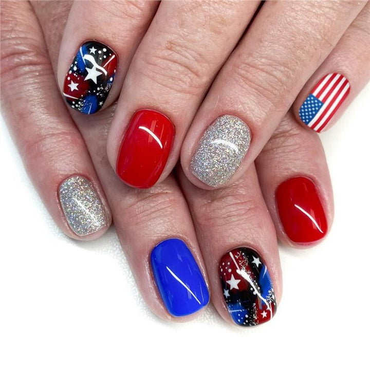 Festive Celebration Press-On Nails Bowlift