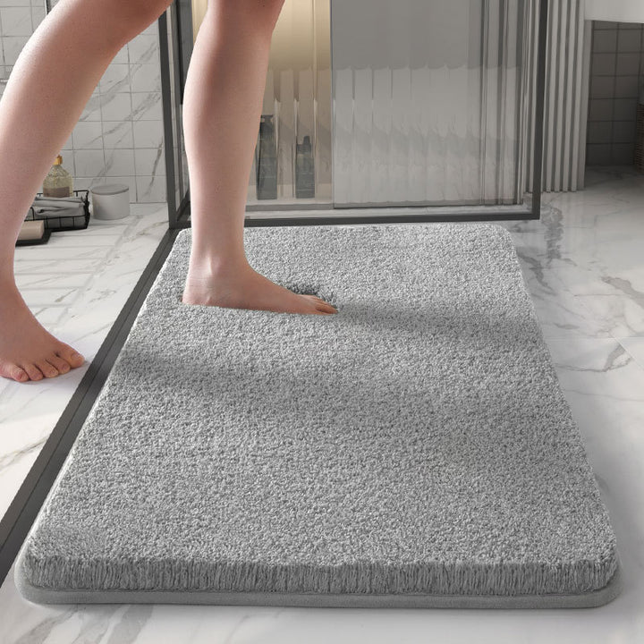 Luxurious Plush Bath Mat Bowlift