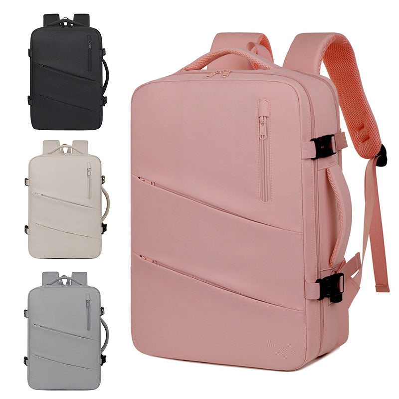 Business Backpack with Protective Laptop Compartment and Versatile Storage Bowlift