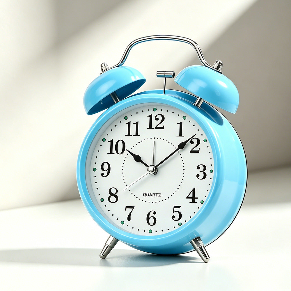 Classic Alarm Clock in Retro Style Bowlift