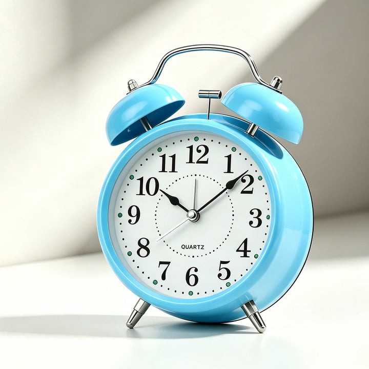 Classic Alarm Clock in Retro Style Bowlift