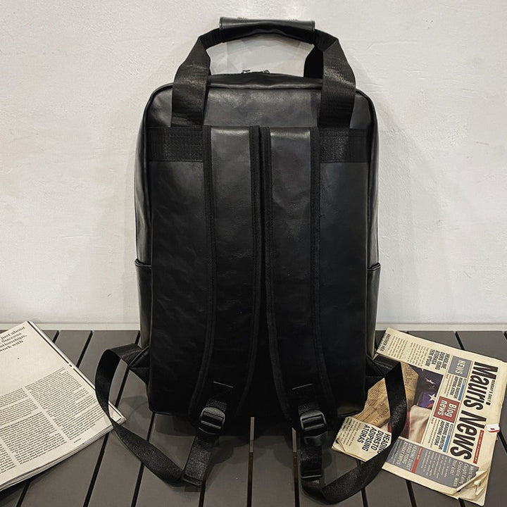 Elegant Backpack Made of High-Quality Leather Bowlift