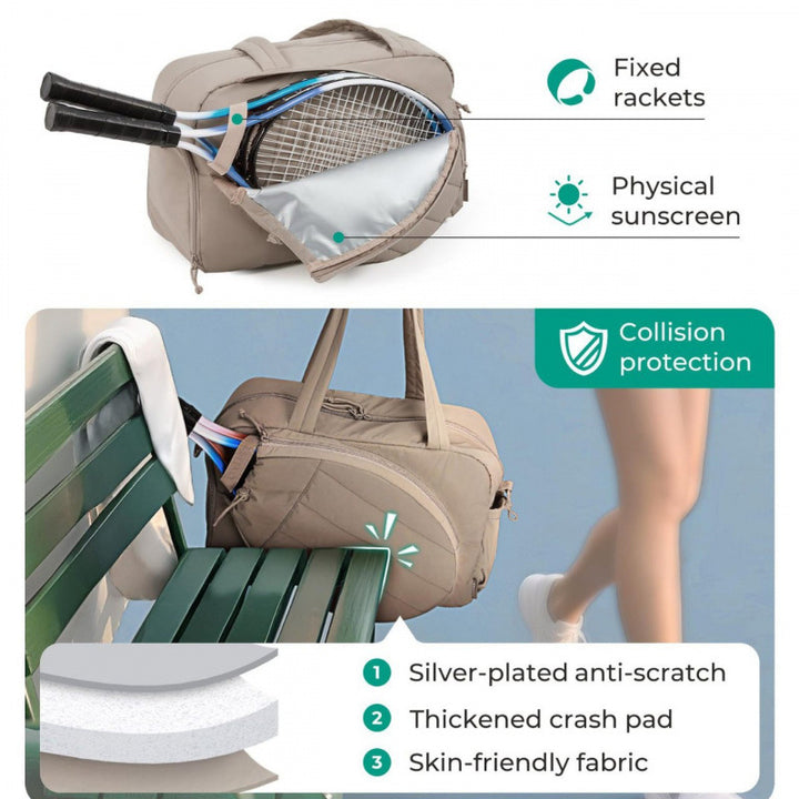 Versatile Tennis Equipment Carry Tote Bowlift