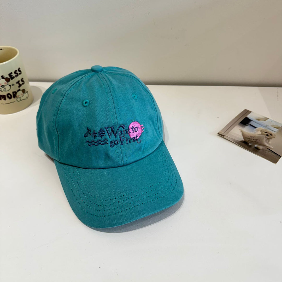 Women's Casual Embroidered Baseball Cap Bowlift 1783921861