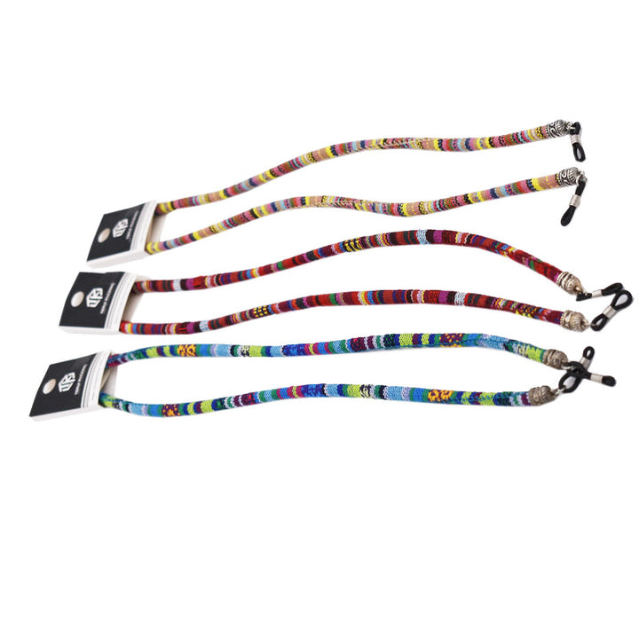 Colorful Woven Eyewear Chain Bowlift